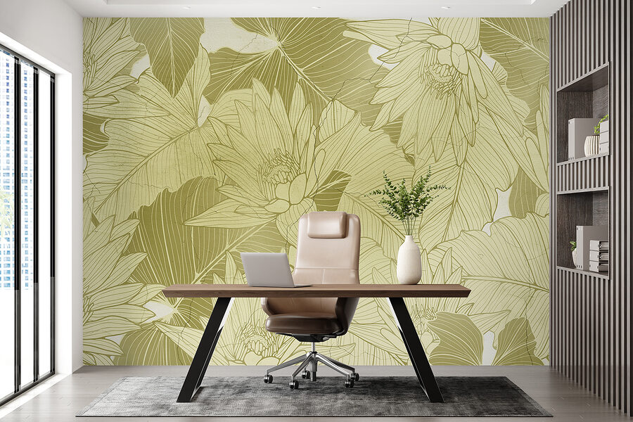Wall murals Close up of a flower - Image 6