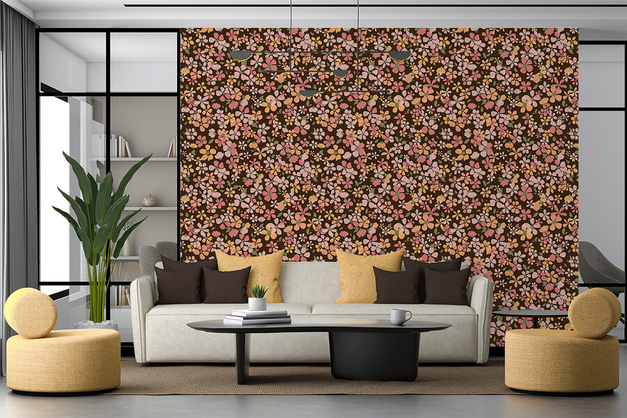 Pattern of small flowers Pattern of small flowers