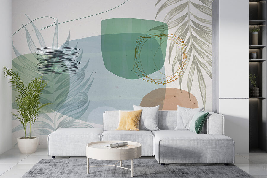 Wall murals Close up of a plant - Image 5