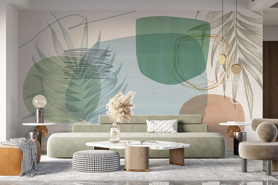 Wall murals Close up of a plant - Image 6