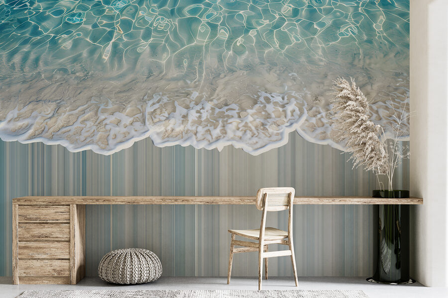 Close up of a beach