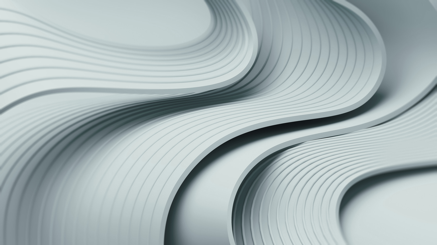 White and grey wavy lines White and grey wavy lines