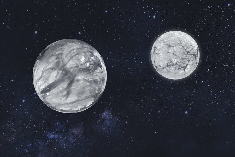 Wall murals Two planets in space - Image 5