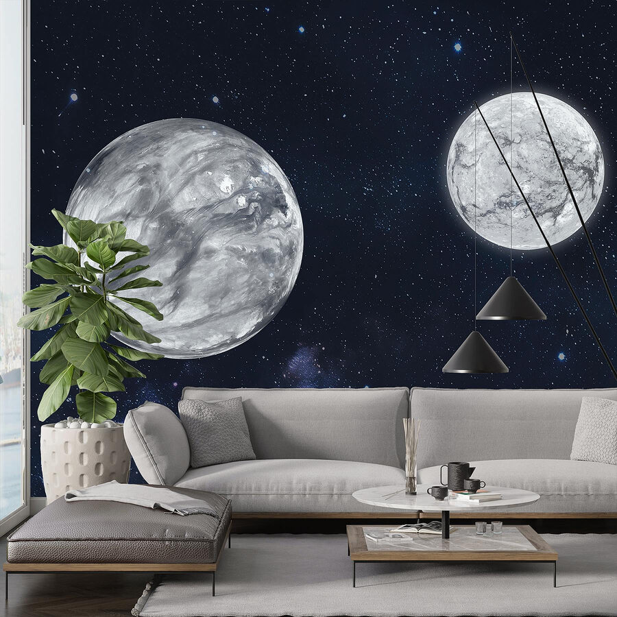 Wall murals Two planets in space - Image 2