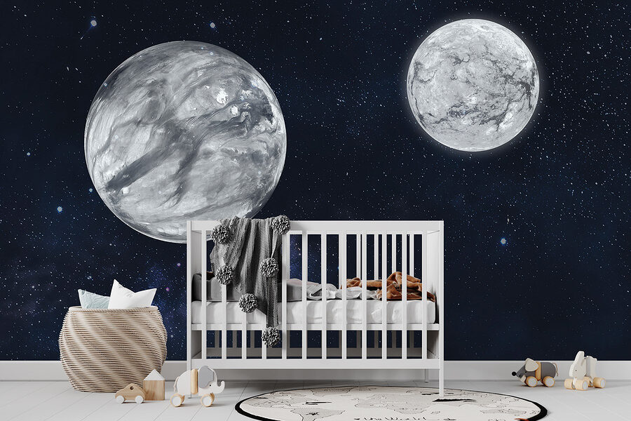 Wall murals Two planets in space - Image 3