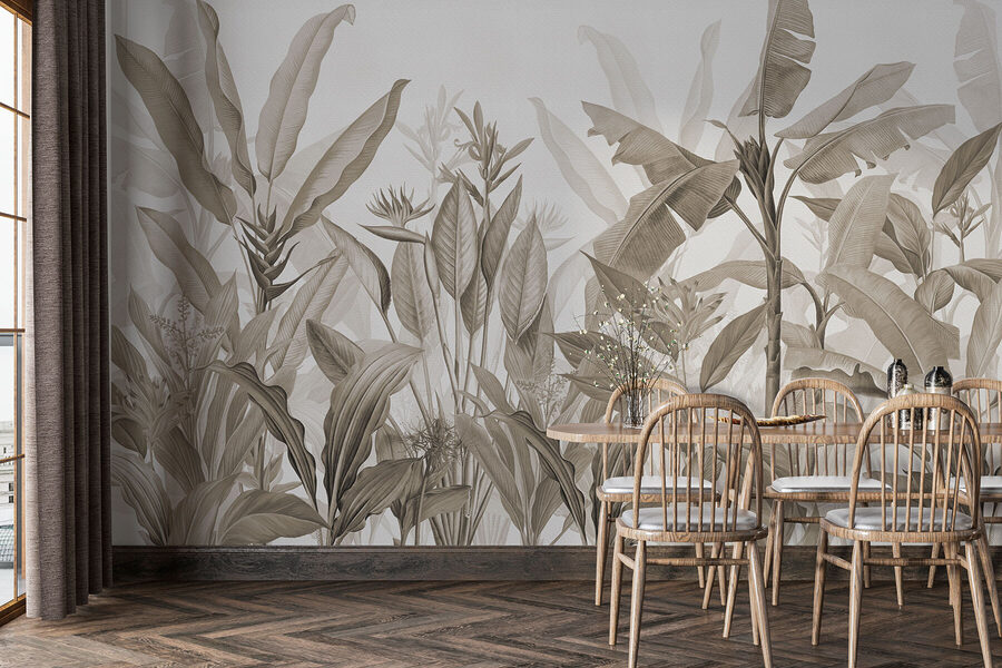 Wall murals Close up of plants