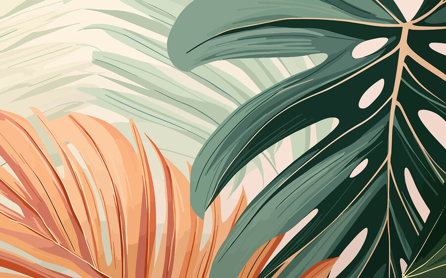 Close up of leaves