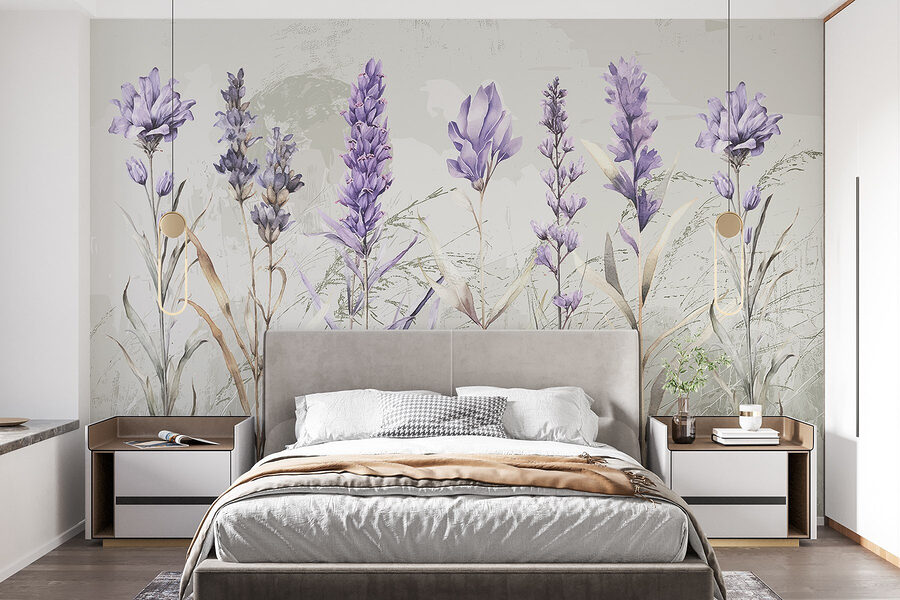 Wall murals Close up of flowers