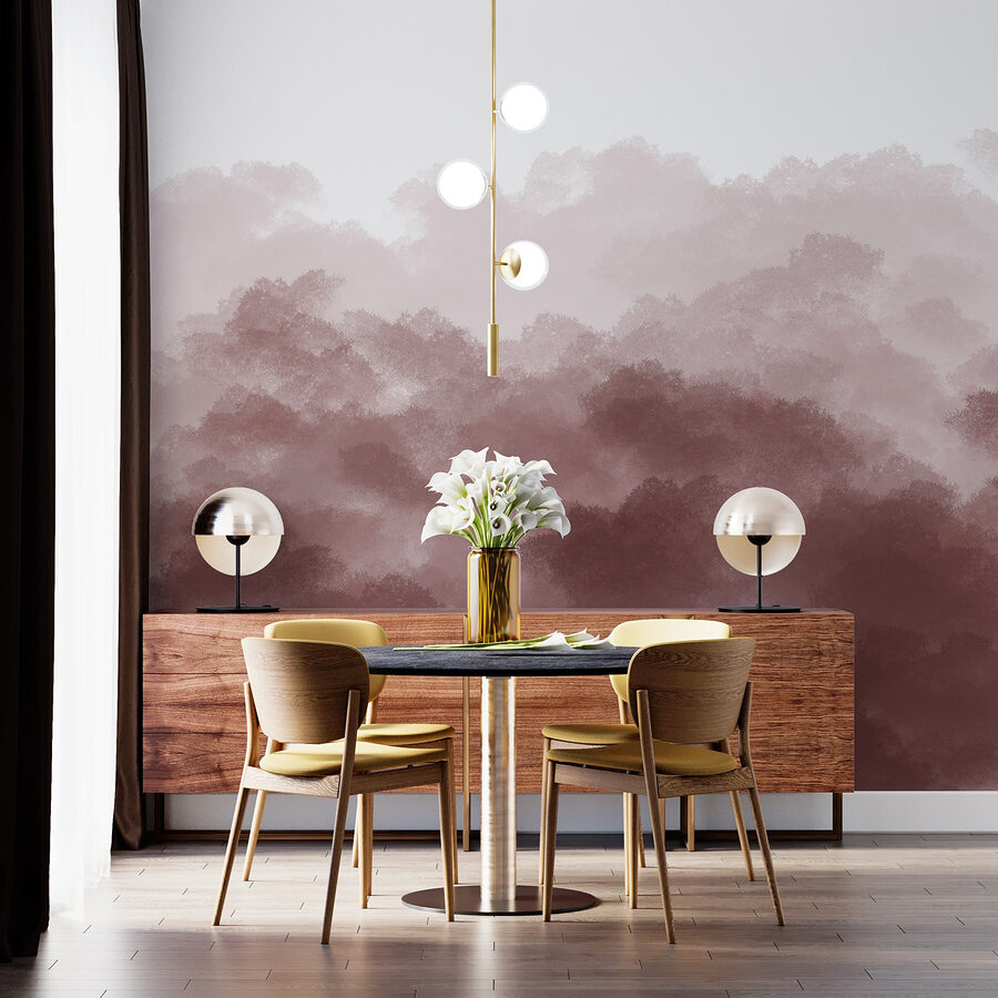 Wall murals Smoke from a cloud - Image 2