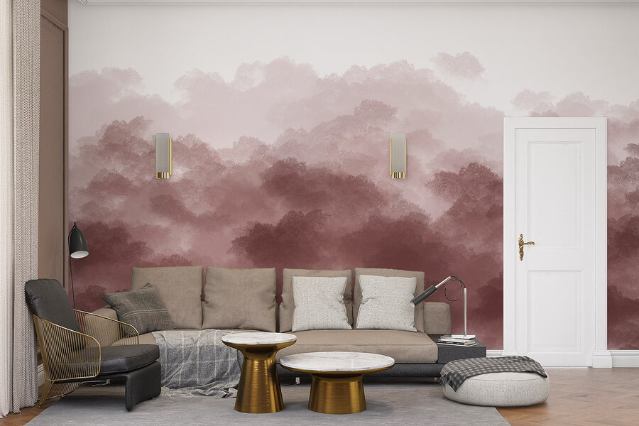 Wall murals Smoke from a cloud - Image 3