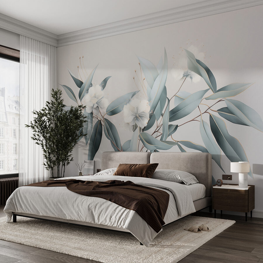 Wall murals Close up of a plant