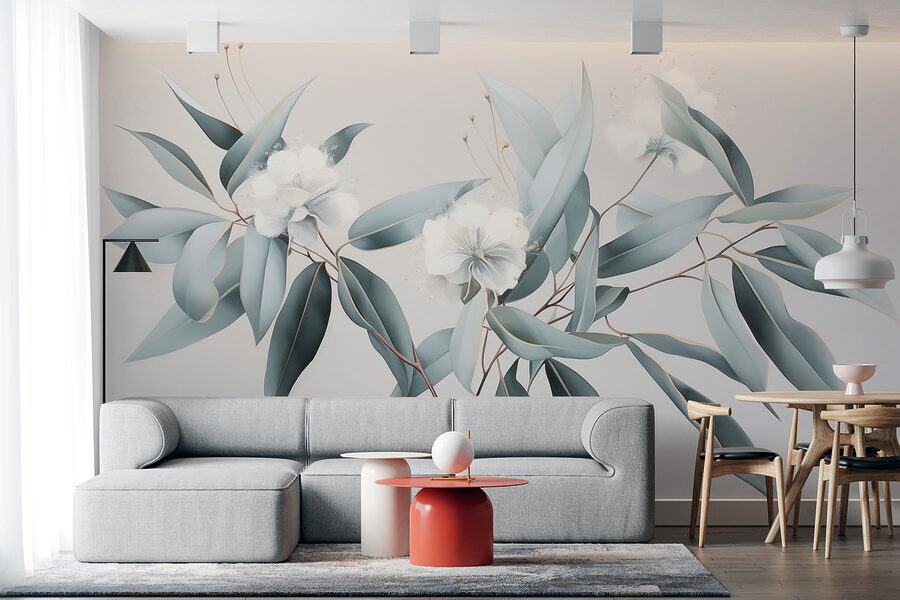 Wall murals Close up of a plant - Image 3