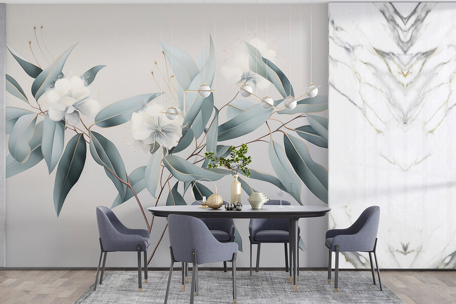 Wall murals Close up of a plant - Image 4