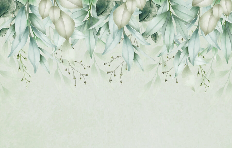 Wall murals Close up of leaves - Image 3