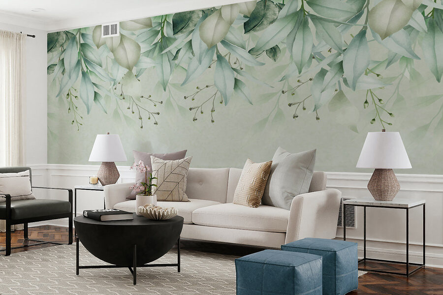 Wall murals Close up of leaves - Image 2