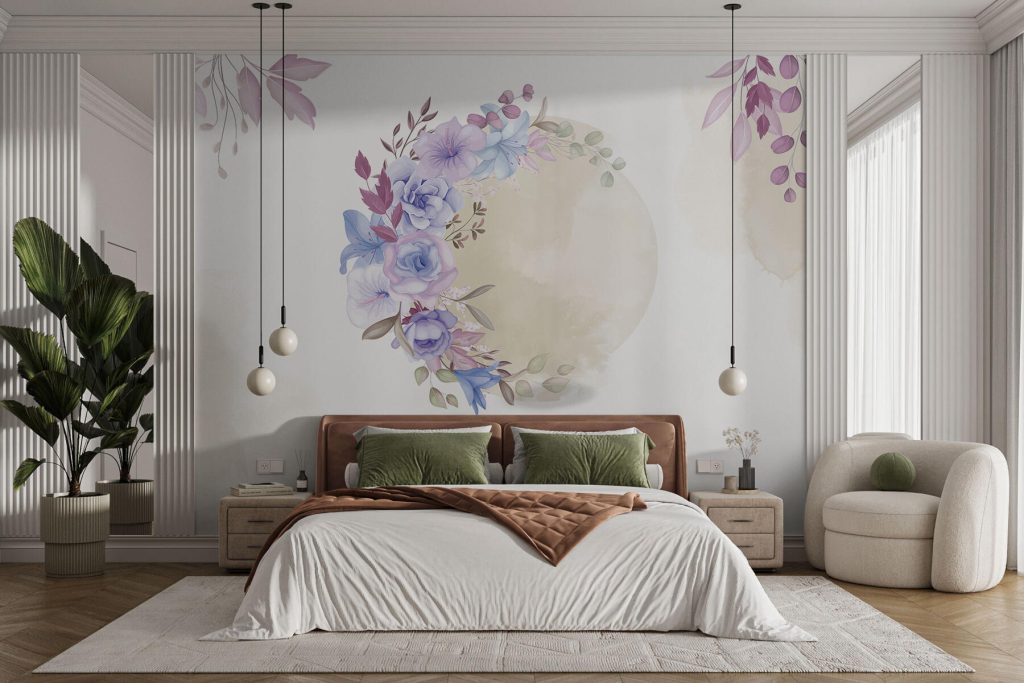 Watercolor painting of flowers Watercolor painting of flowers