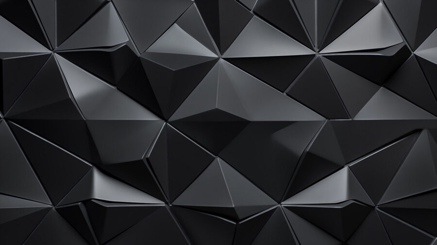 Black and grey triangle pattern Black and grey triangle pattern