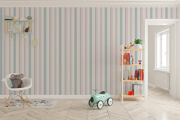 Stripes in soft, calm hues Stripes in soft, calm hues