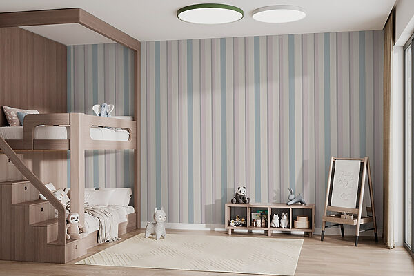 Stripes in soft, calm hues Stripes in soft, calm hues