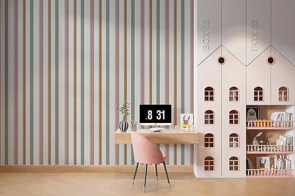 Abstract stripes in soft pastel tones Abstract stripes in soft pastel tones