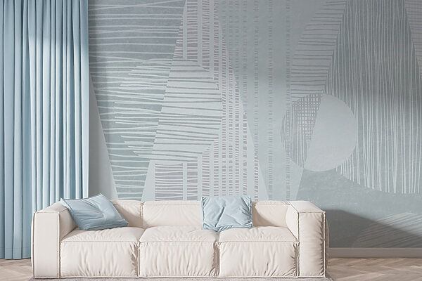 Abstract shapes in soothing colors Abstract shapes in soothing colors