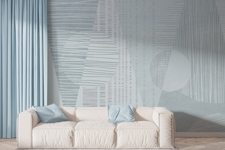 Abstract shapes in soothing colors Abstract shapes in soothing colors