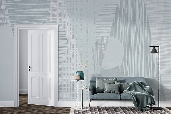 Abstract shapes in soothing colors Abstract shapes in soothing colors