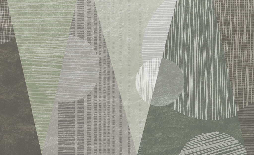 Abstract shapes in muted tones Abstract shapes in muted tones
