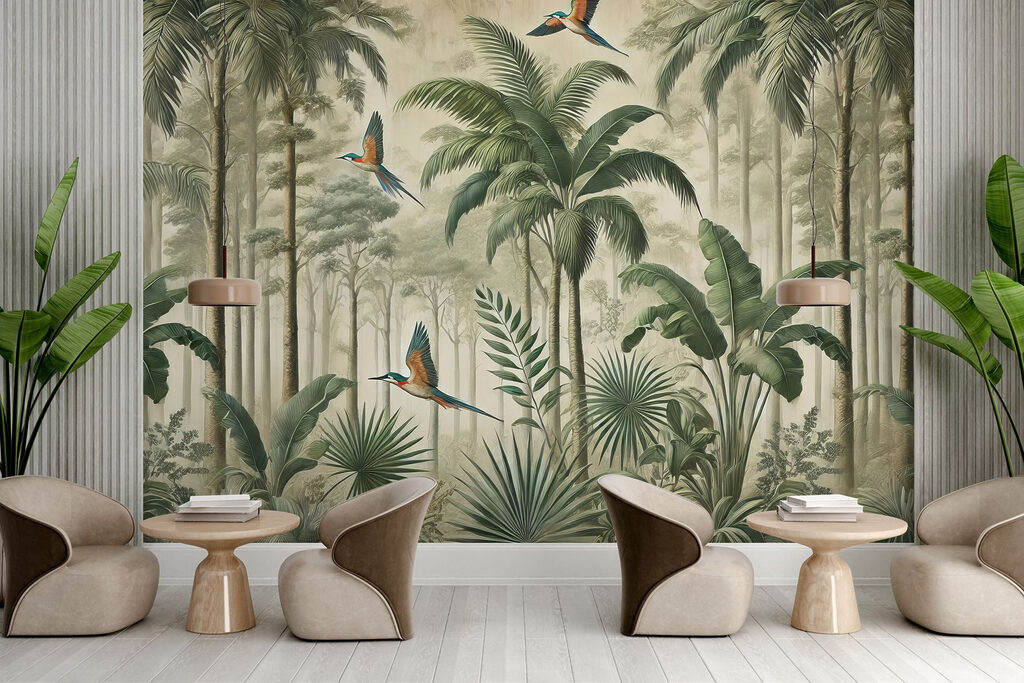 Delicate blooms in soft hues