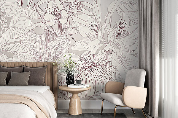 Nature's delicate floral patterns unfold Nature's delicate floral patterns unfold