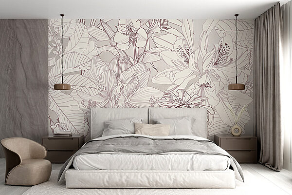 Nature's delicate floral patterns unfold Nature's delicate floral patterns unfold