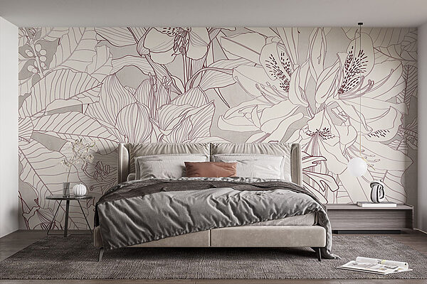 Nature's delicate floral patterns unfold Nature's delicate floral patterns unfold