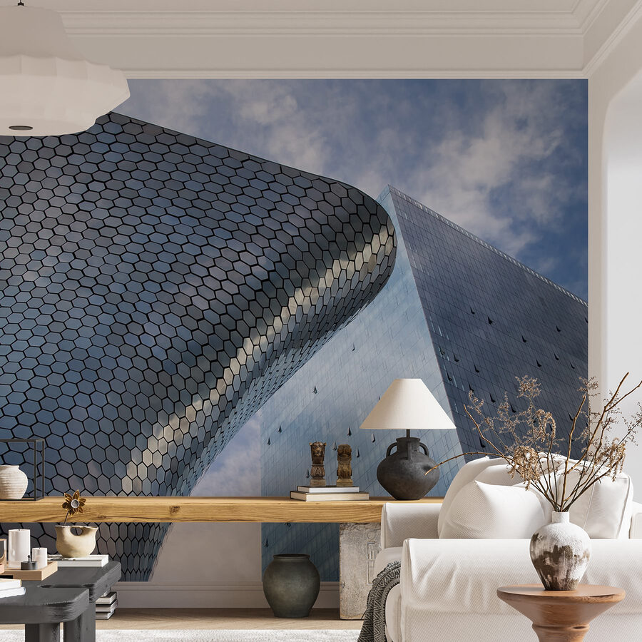 Wall murals Architectural design meets nature’s inspiration