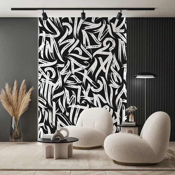 Black and white pattern Black and white pattern