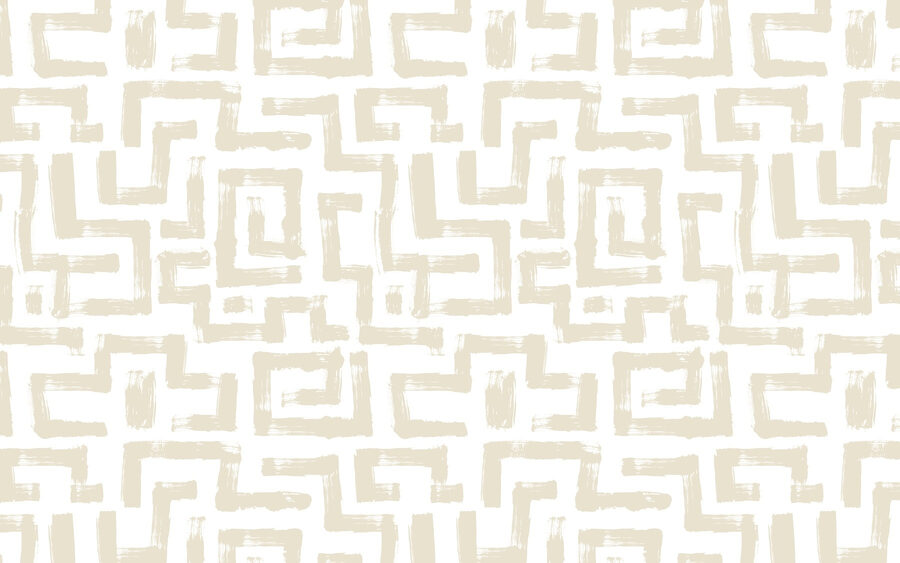 Pattern of lines and squares