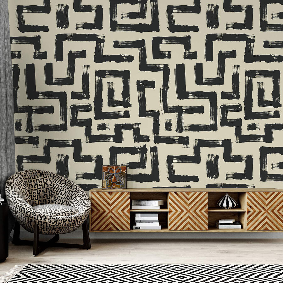 Pattern of black lines Pattern of black lines