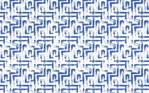 Blue and white pattern Blue and white pattern