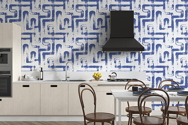Blue and white pattern Blue and white pattern