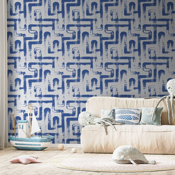 Blue and white pattern Blue and white pattern