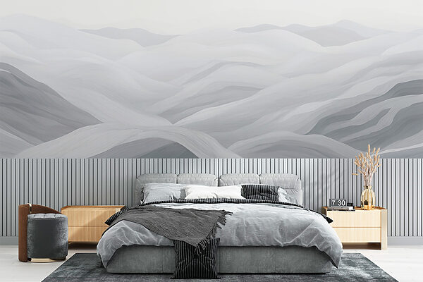 White and gray landscape White and gray landscape