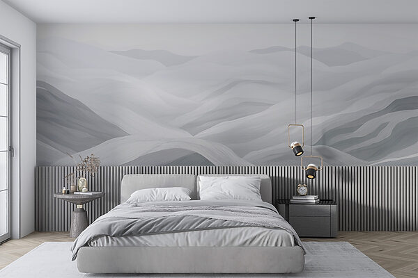 White and gray landscape White and gray landscape