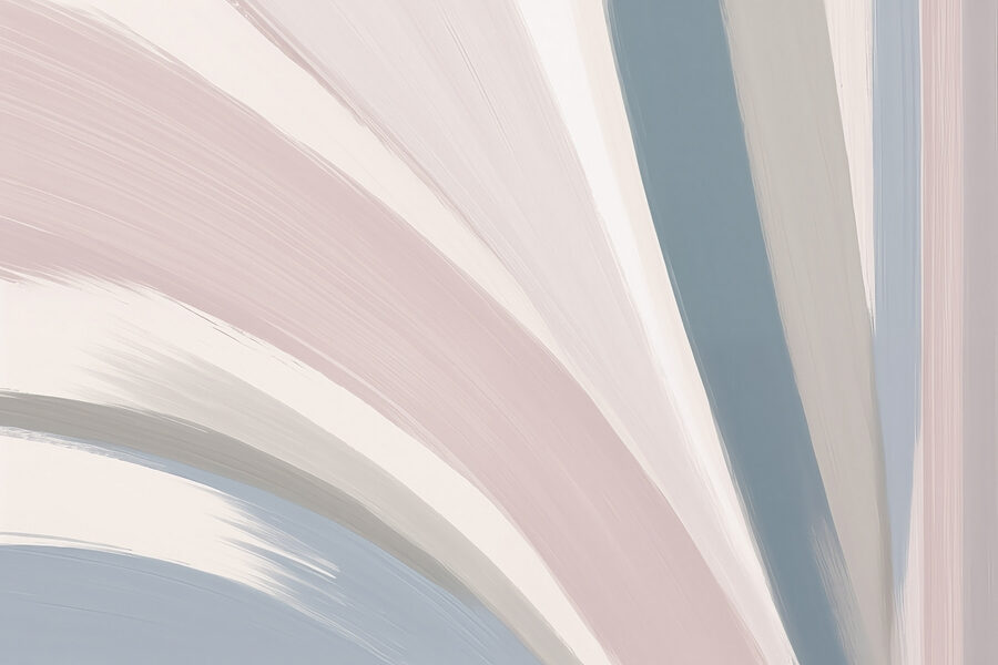 Soft colors blend in fluid strokes.
