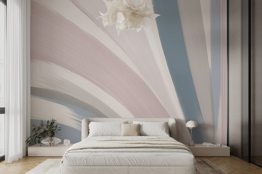 Soft colors blend in fluid strokes.