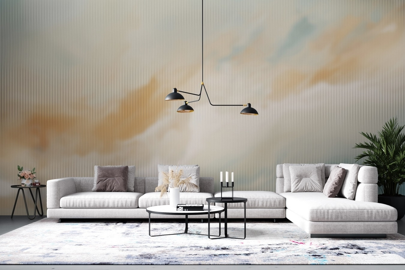 Blurry image of a cloud