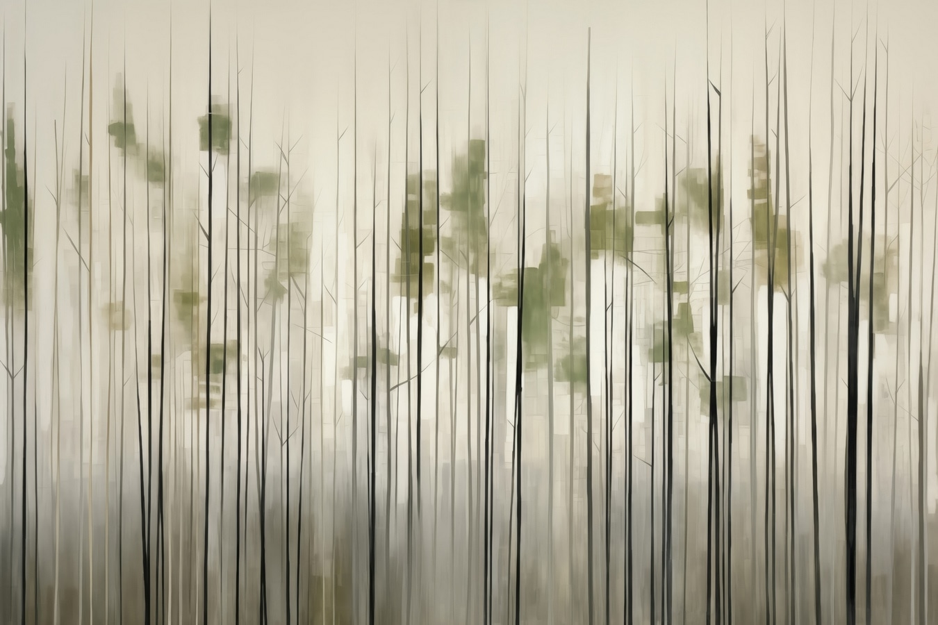 Group of trees in a forest Group of trees in a forest