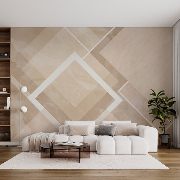 Soft shapes in muted tones Soft shapes in muted tones