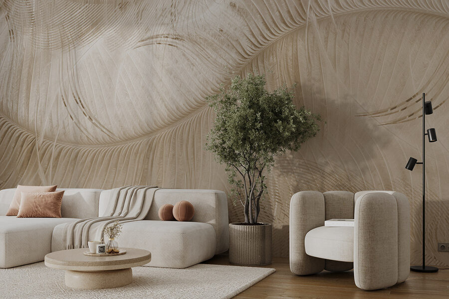 Natural patterns in soft tones