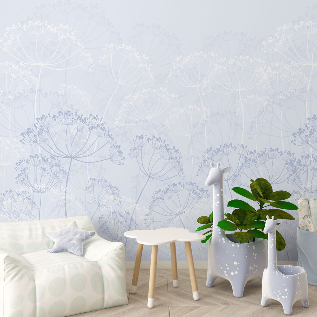 Delicate blooms in soft hues