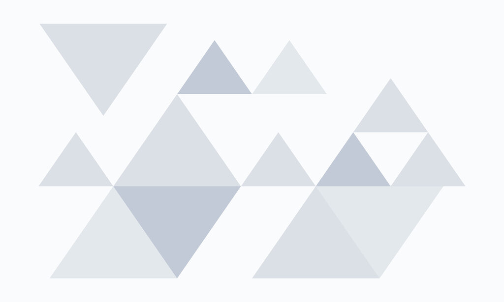 Group of triangles in a row Group of triangles in a row