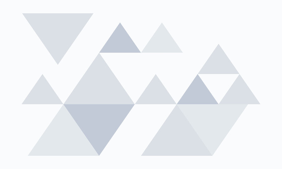 Group of triangles in a row Group of triangles in a row